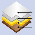 typical polyurethane foam roof system diagram